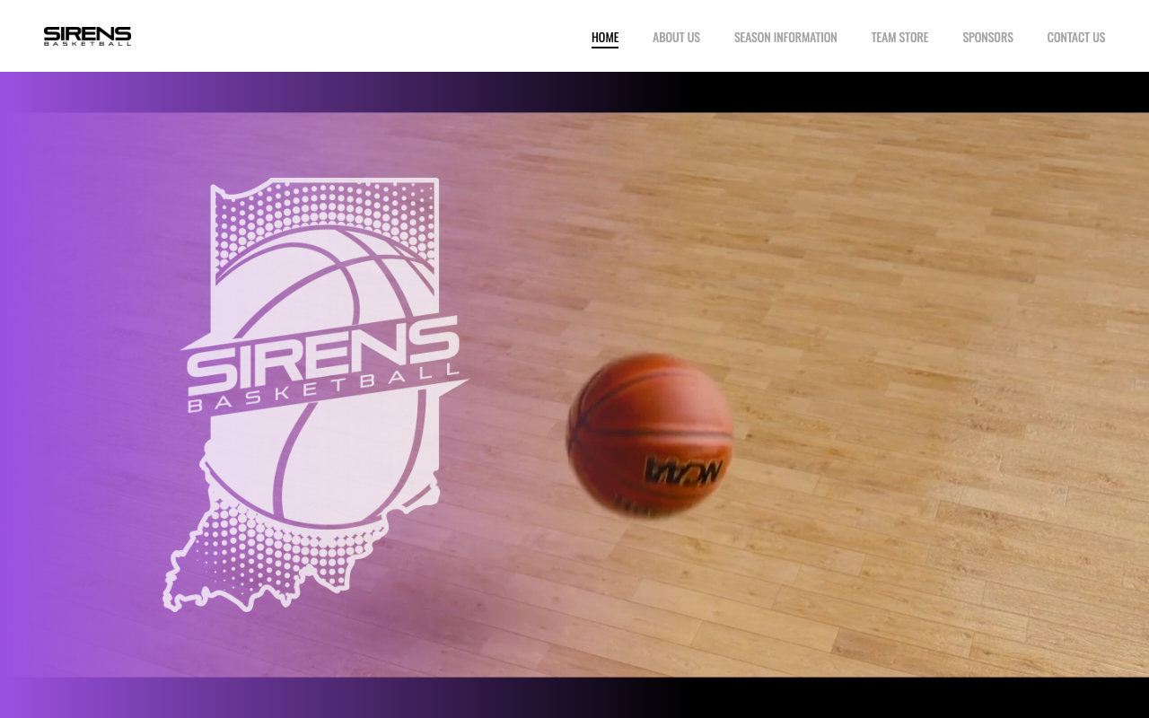 Indiana Sirens Mockup